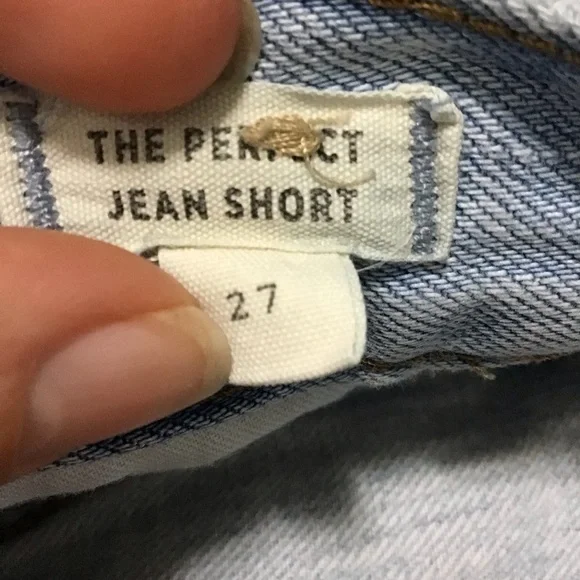 Madewell The Perfect Jean Short in Millman Wash Size 27. - Picture 7 of 9